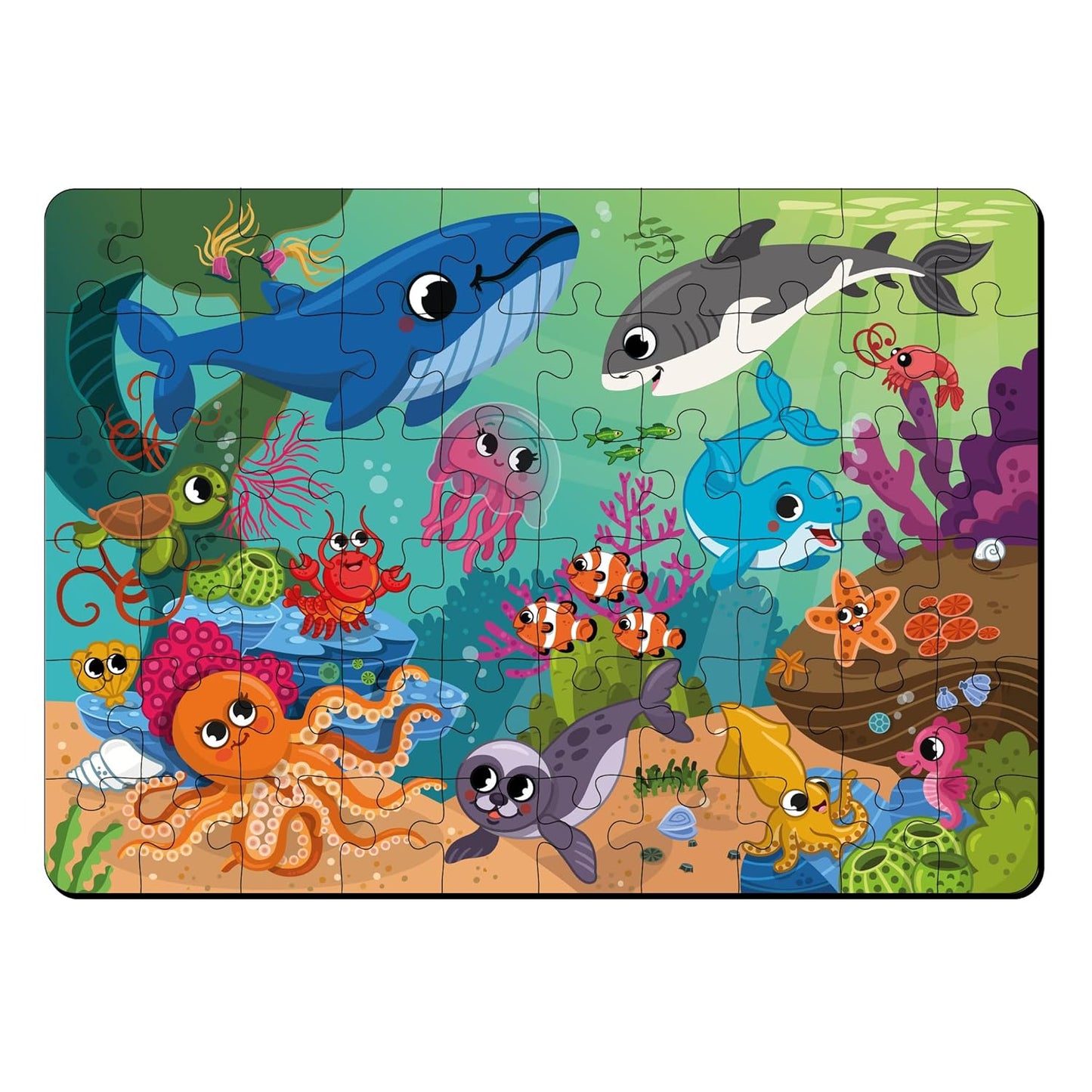 Ocean Wonder 60 Pieces Floor Puzzle 4 Years+