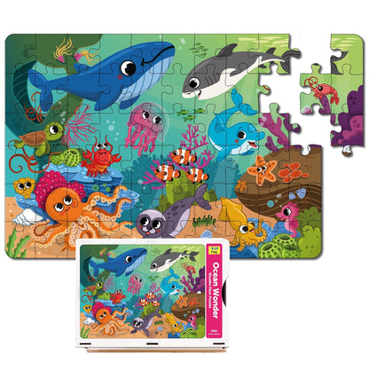 Ocean Wonder 60 Pieces Floor Puzzle 4 Years+