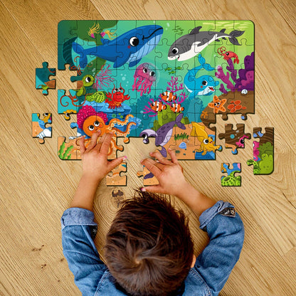 Ocean Wonder 60 Pieces Floor Puzzle 4 Years+