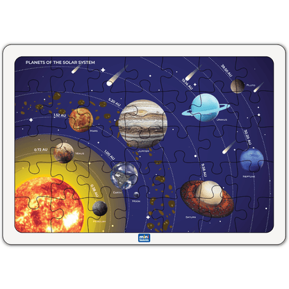 Solar System 35 Pieces Puzzle - Mini Leaves