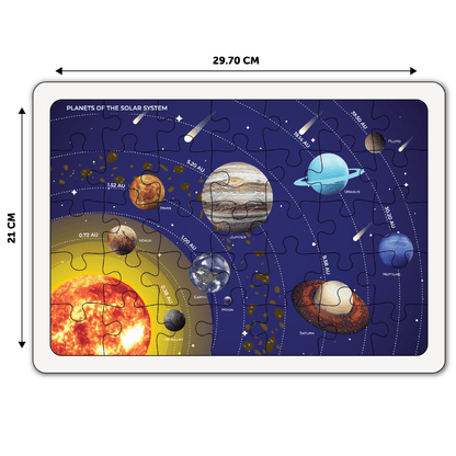 Solar System 35 Pieces Puzzle - Mini Leaves