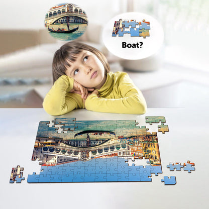 European Venice Grand Canal 108 Piece Puzzle 6+ Years - Mini Leaves