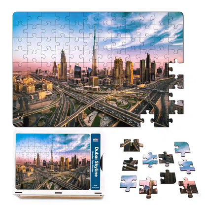 Dubai Skyline 108 Pieces puzzle 6+ Years - Mini Leaves