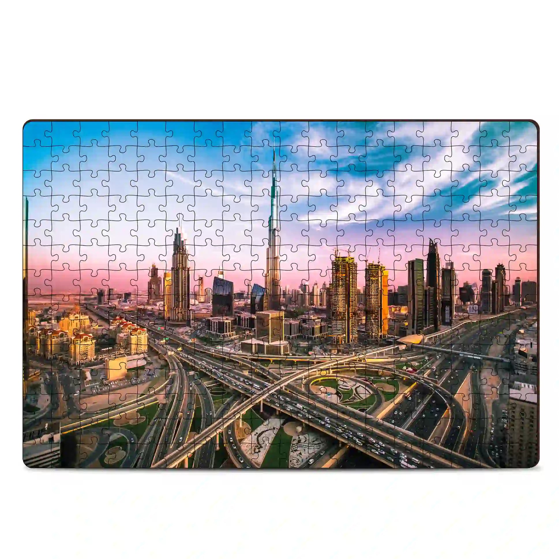 Dubai Skyline 252 Pieces Puzzles 6+ Years - Mini Leaves