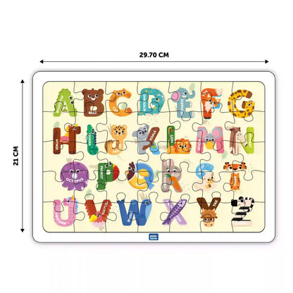 Capital Alphabet 35 Pieces Puzzle 3+ Years - Mini Leaves