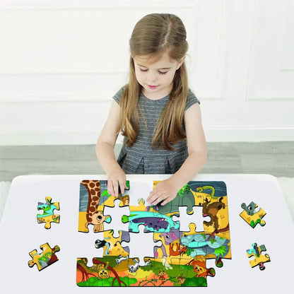 Wild Safari Floor Puzzles 24 Pieces 2+ Years - Mini Leaves